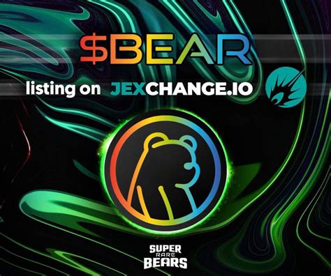 Superrarebears Rare Token On Jungle Dex On Twitter Bear The