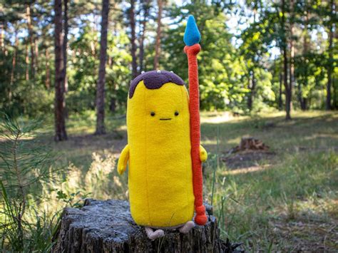 Banana Guards Plush Banana Soft Toy Handmade Toy 14 in - Etsy