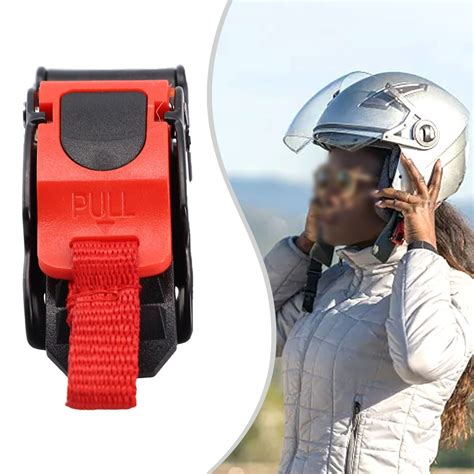 Quickrelease Buckle For Motor Bike Atv Helmet Chin Strap Reliable