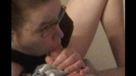 Wifey Gobbling My Penis While Seeing Porn ZB Porn