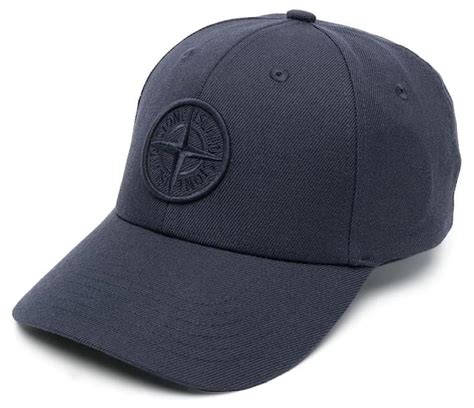 Casquette Stone Island Bleue Ref Joli Closet