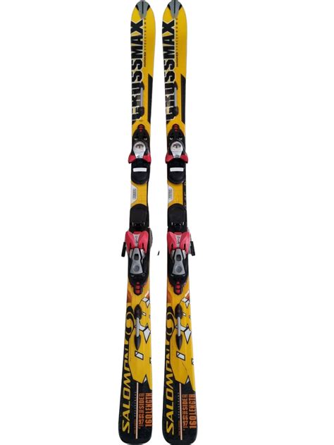 Skis Alpins Salomon Crossmax Spaceframe Jaune Occasion Barooders