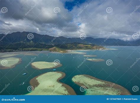 Kaneohe Bay Sandbaroahu Hawaii Stock Image Image Of Maui Outdoor