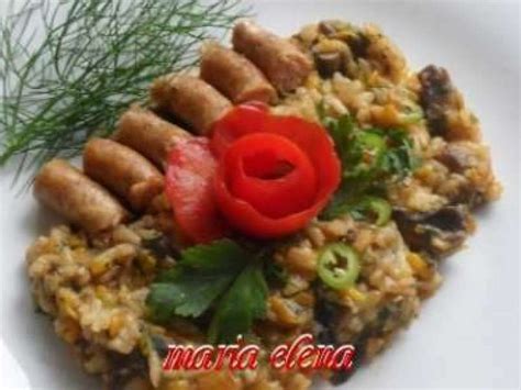 Pilaf de orez cu ciuperci Rețetă Petitchef