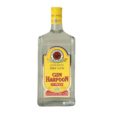 LONDON DRY GIN HARPOON 70CL