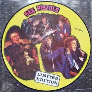 Sex Pistols Limited Edition Vinyl LP Picture Disc Limited Edition Unofficial Release