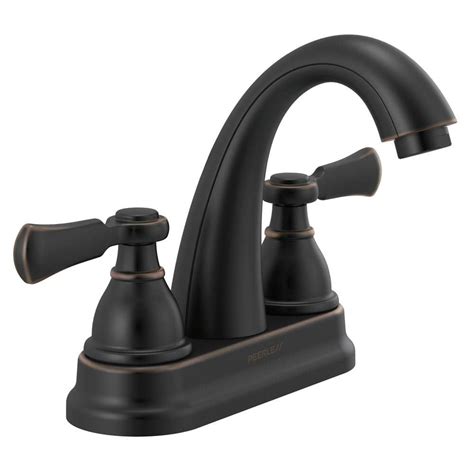 Reviews For Peerless Elmhurst 4 In Centerset 2 Handle Bathroom Faucet