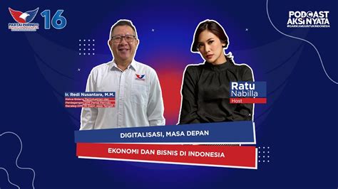 Digitalisasi Masa Depan Ekonomi Dan Bisnis Di Indonesia Youtube