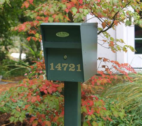 Locking Mailbox with Combination Lock Option - Curbside Secure Locking ...