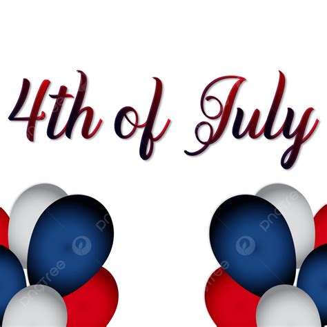 Happy 4th Of July Clipart Hd Png 4th Of July Png Template 267 Us