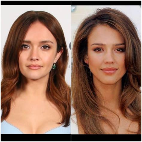Jessica Alba Before And After Nose Job