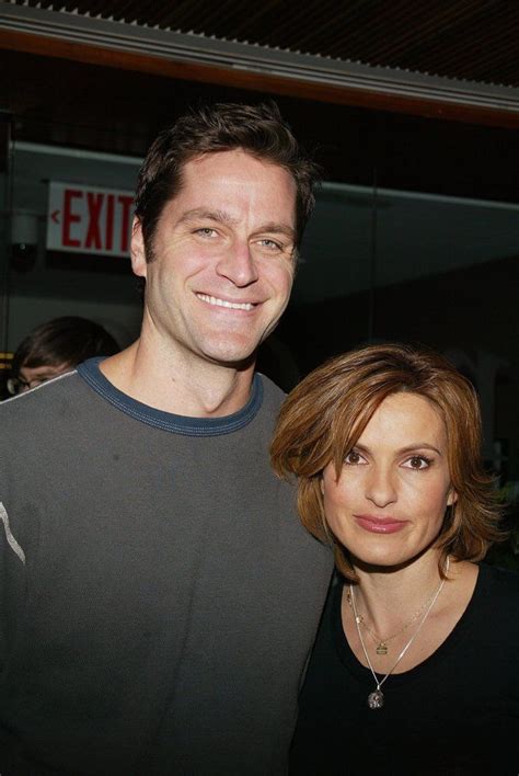 Mariska Hargitay Hermann and Peter Hermann | Mariska hargitay, Peter