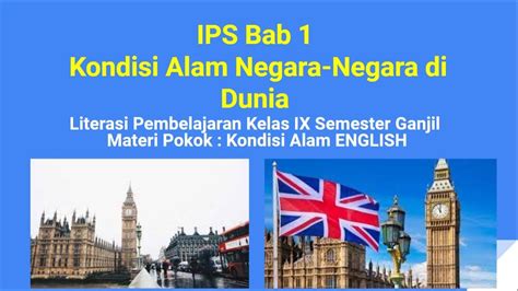 Ips Bab Kondisi Alam Negara Negara Di Dunia Literasi Pembelajaran