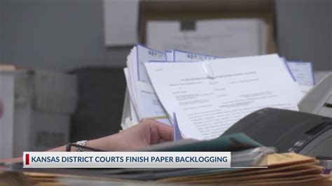 Kansas District Courts Catch Up On Backlog Of Filings Youtube