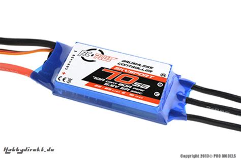 RC Plus Skysport 70 Flugregler für Brushless Motoren 70A 2 6S