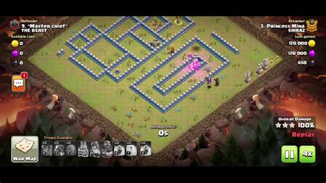 3 Star 🌟 Hits On Th12 War Bases Electrodrag Loon Strategy Youtube