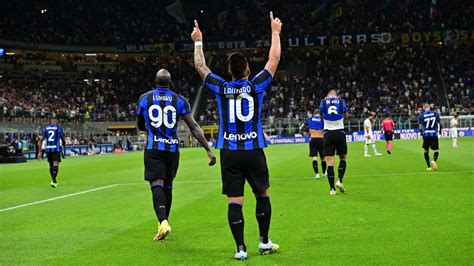 The Lukaku Lautaro Duo Meet At Inter Milan Which Largely Dominates La