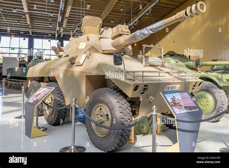 Royal Tank Museum Amman Jordan May Six Wheeled Ee