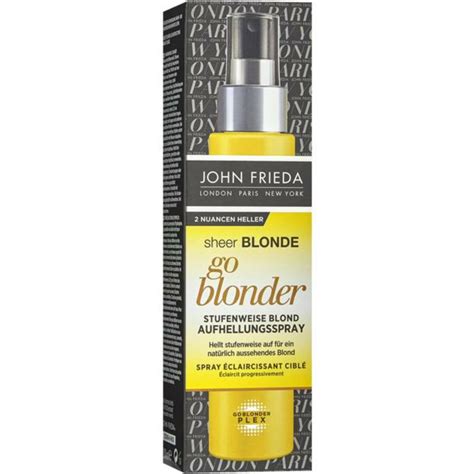 JOHN FRIEDA Sheer Blonde Go Blonder Stufenweise Blond Aufhellungsspray