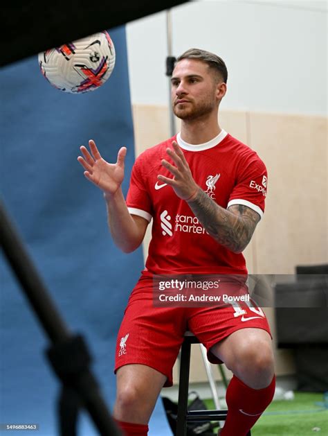 Alexis Mac Allister Signing For Liverpool Football Club At Axa News Photo Getty Images