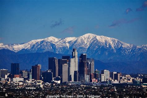 Los Angeles City Scape Ted Soqui Photography