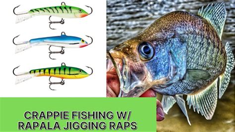 Crappie Fishing With Rapala Jigging Raps YouTube