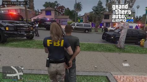 Gta 5 Lspdfr Playing As A Female FIB FBI Field Agent Unmarked CVPI