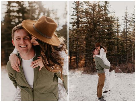 Winter Engagement Photo Ideas