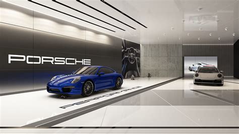 Porsche Showroom :: Behance