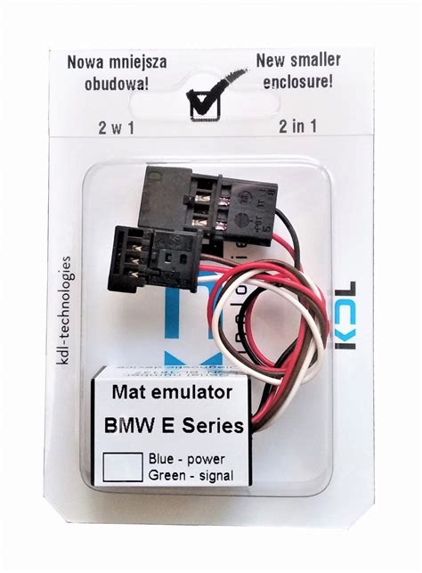 Bmw E60 E61 Seat Occupancy Sensor Emulator With A Seat Belt Simulator