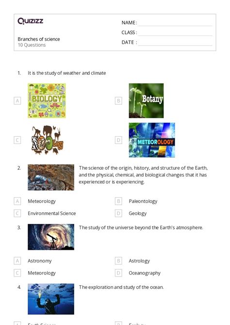 50 Environmental Science Worksheets For Grade 5 On Quizizz Free And Printable