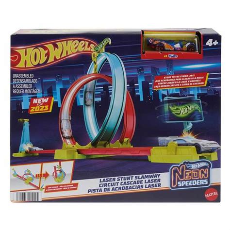 Piste De Course Hot Wheels Neon Speeders Prix Carrefour