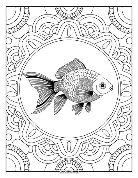 80+ Goldfish Coloring Pages for Kids & Adults (Free Printable PDFs)