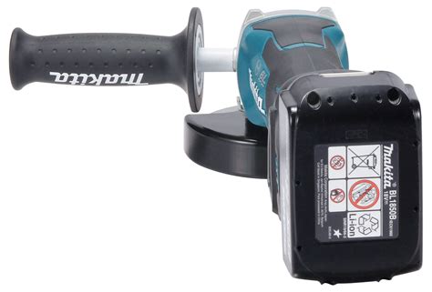 Makita Dga519z Miniamoladora Bl 18v Lxt 125mm Palanca X Lock Freno Dial