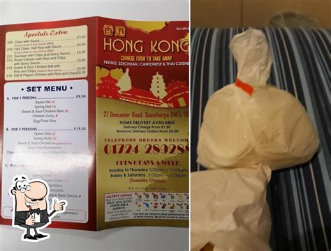 Hong Kong Fast Food Menu Scunthorpe Restaurant Menu Prices And Reviews