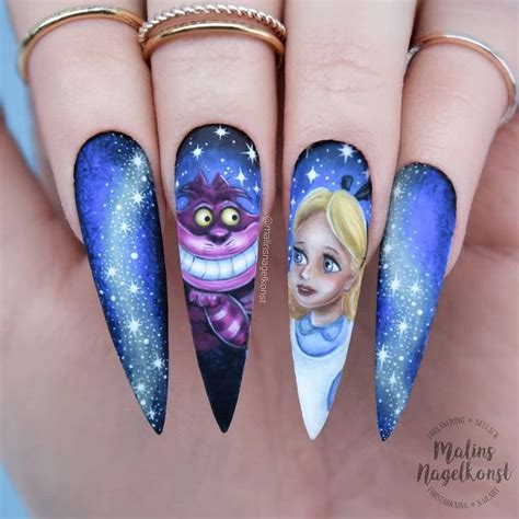 MALIN SCHLOTT NAIL ARTIST On Instagram Alice Disney Inspired