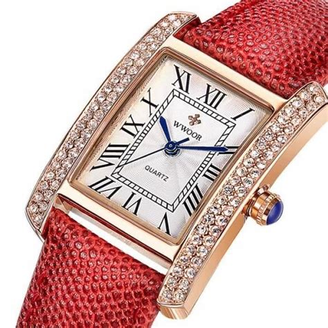 Montre Femme Marque De Luxe Jolie R Tro Chiffres Romains Bracelet Or