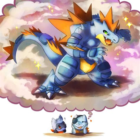 Mega Feraligatr by Haychel.deviantart.com on @deviantART Mega Pokemon ...