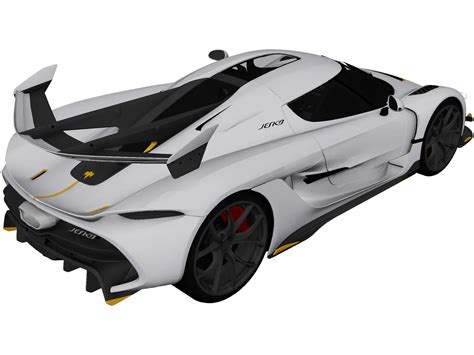 Koenigsegg Jesko 3D Model (2021) - 3DCADBrowser