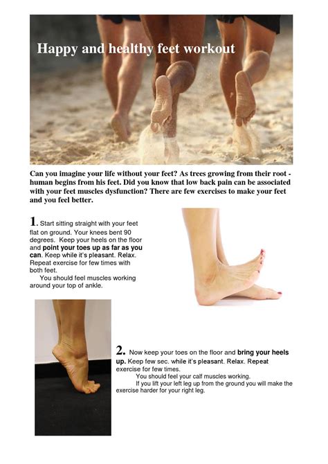 Happy healthy feet exercises (1) by Simona Povelauskienė - Issuu