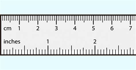 Ruler Scale Millimeters Numbers Vector Elements Stock 48 Off