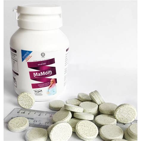 mamom milk booster  chewable tablets tambah susu ibu shopee malaysia