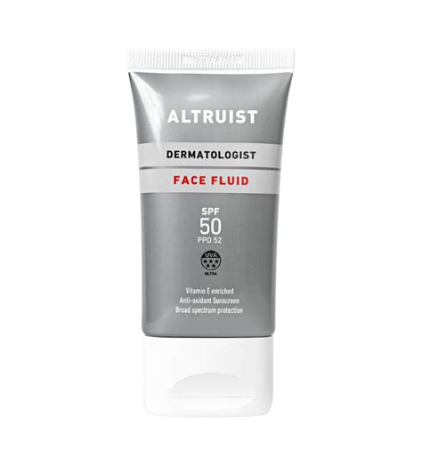 Altruist Sunscreen Fluid Spf Krem Przeciws Oneczny Do Twarzy Z Spf