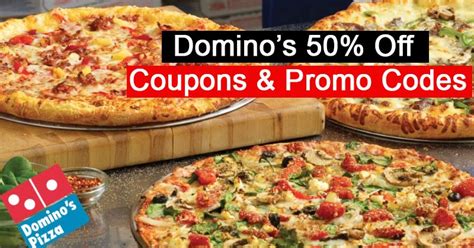 Dominos 50 Off Dominos Pizza Coupon Codes Dominos Order Online