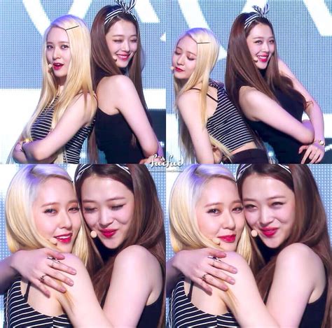 Krystal And Sulli Gambar