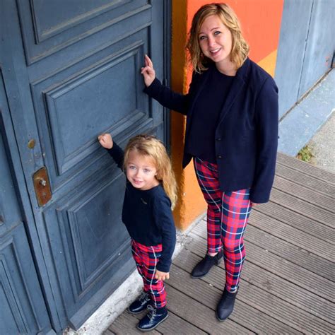 Pantalon serré mère et fille assortie Tout Comme Maman