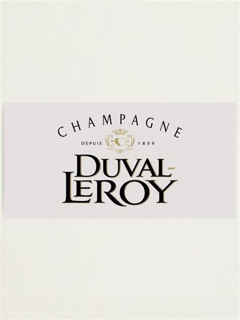 Lámina Fotográfica Mejor Oferta Vintage Licor Duval Leroy Logo De