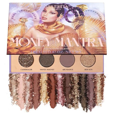 Amazon SELESTIA BEAUTY Nude Eyeshadow Palette Money Mantra 12 High Pigment Blendable