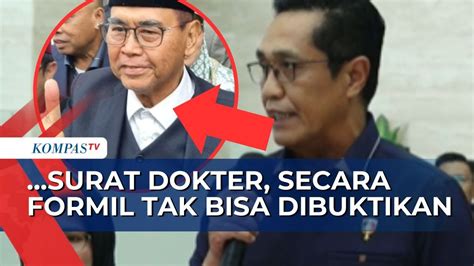 Ragu Alasan Mangkirnya Saksi Kasus Tppu Panji Gumilang Sakit Dari