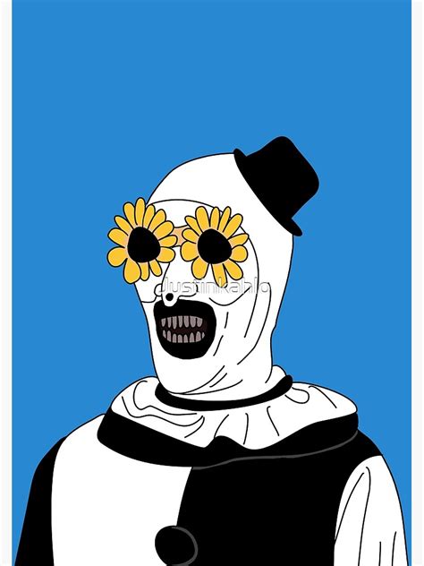 "Art the clown - Terrifier" Poster for Sale by Justinkahlo | Redbubble